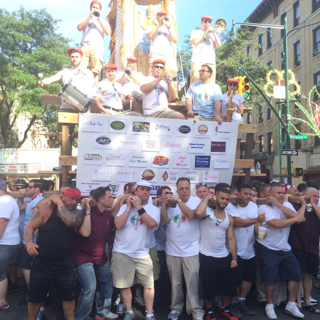 Dancing of the Giglio 2015