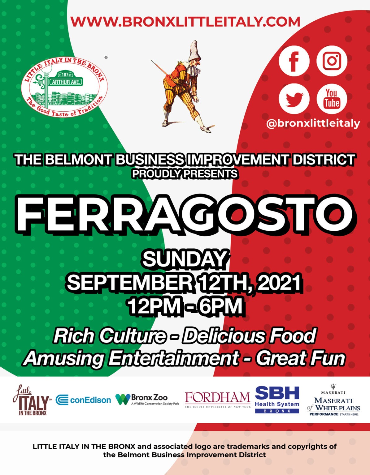 Ferragosto 2021 Bronx Little Italy Arthur Avenue